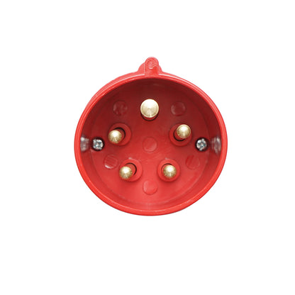 Plug, industrial three-phase socket 32A, 415V, IP44, 6H Suntree