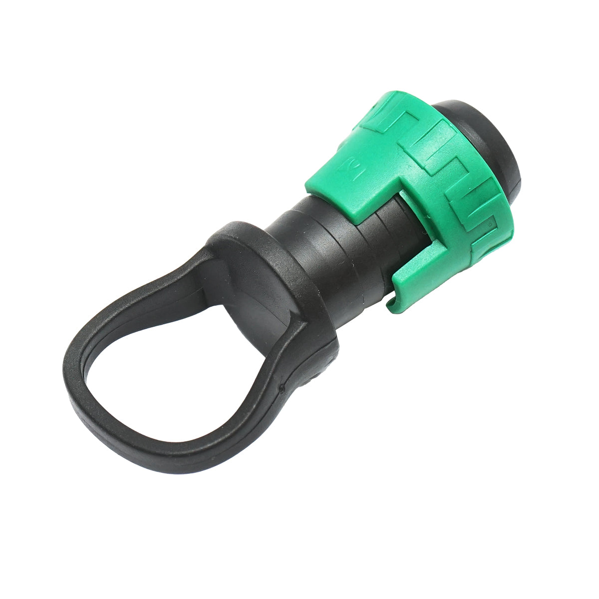 Cap with ring for drip tape D17mm irrigation systems Breckner Germany