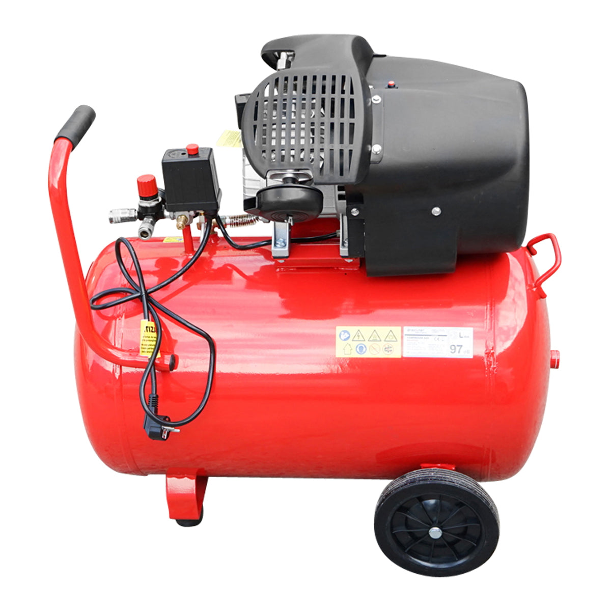 100L air compressor power 2.2kW/3HP maximum pressure 8 Bar, air intake volume 316L Breckner Germany