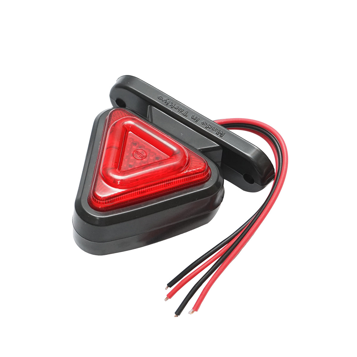 Triangular LED side marker lamp 12-24V, white-red FR0101 Breckner Germany