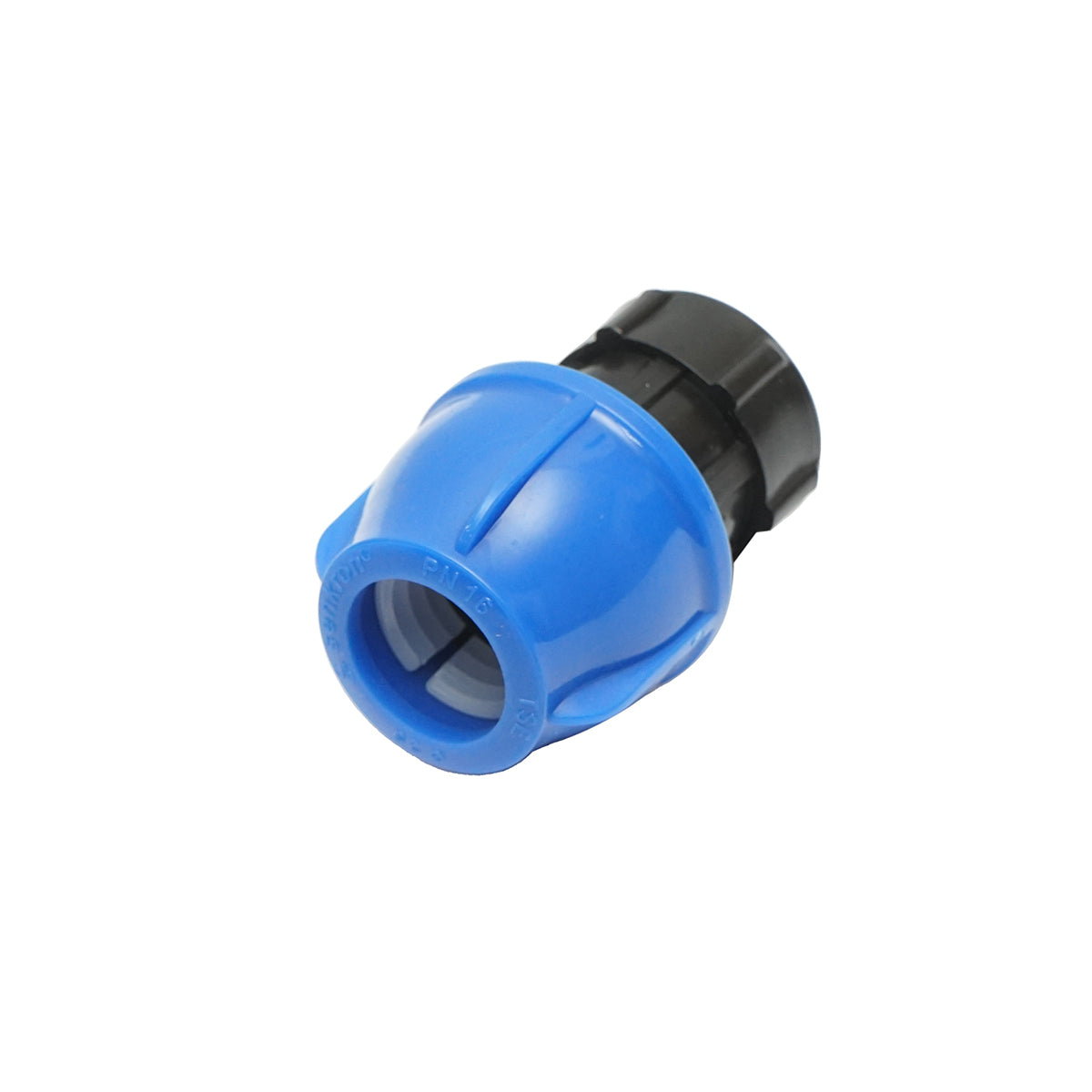 Internal thread compression fitting D25mmx3/4 toll, PN16 for irrigation systems