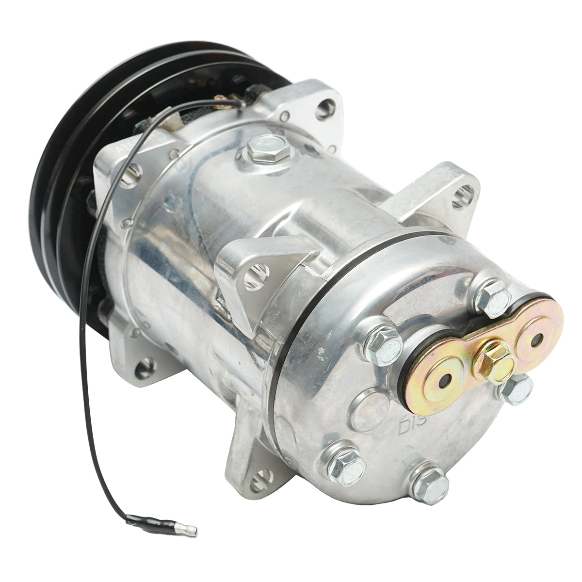 A/C compressor for Massey Ferguson, Landini OEM code 3386861M1, 3712528M2, 3782613M2