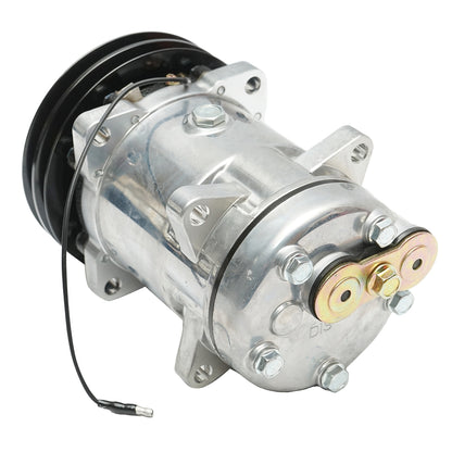 A/C compressor for Massey Ferguson, Landini OEM code 3386861M1, 3712528M2, 3782613M2