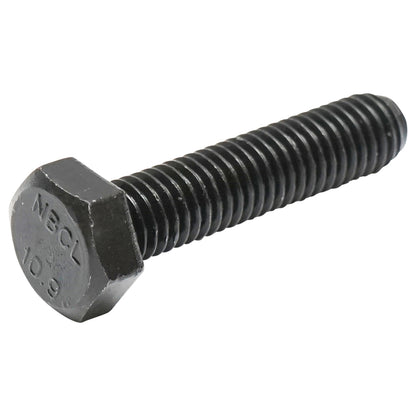 Black screw with hexagonal head DIN 933 M8x35 G10.9 200 pieces/bag