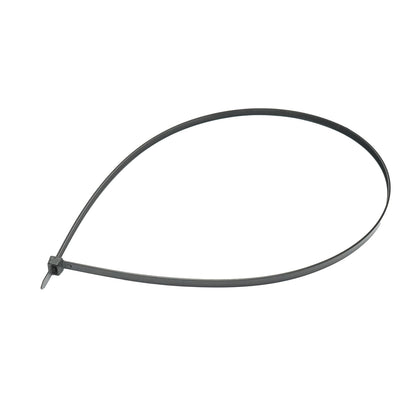 Facet, plastic collar 8.8x920mm, black, set of 100 pieces Breckner Germany