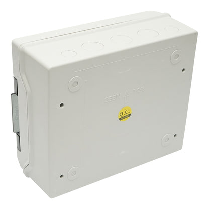 Single row fuse box, 12 modules IP66 Suntree