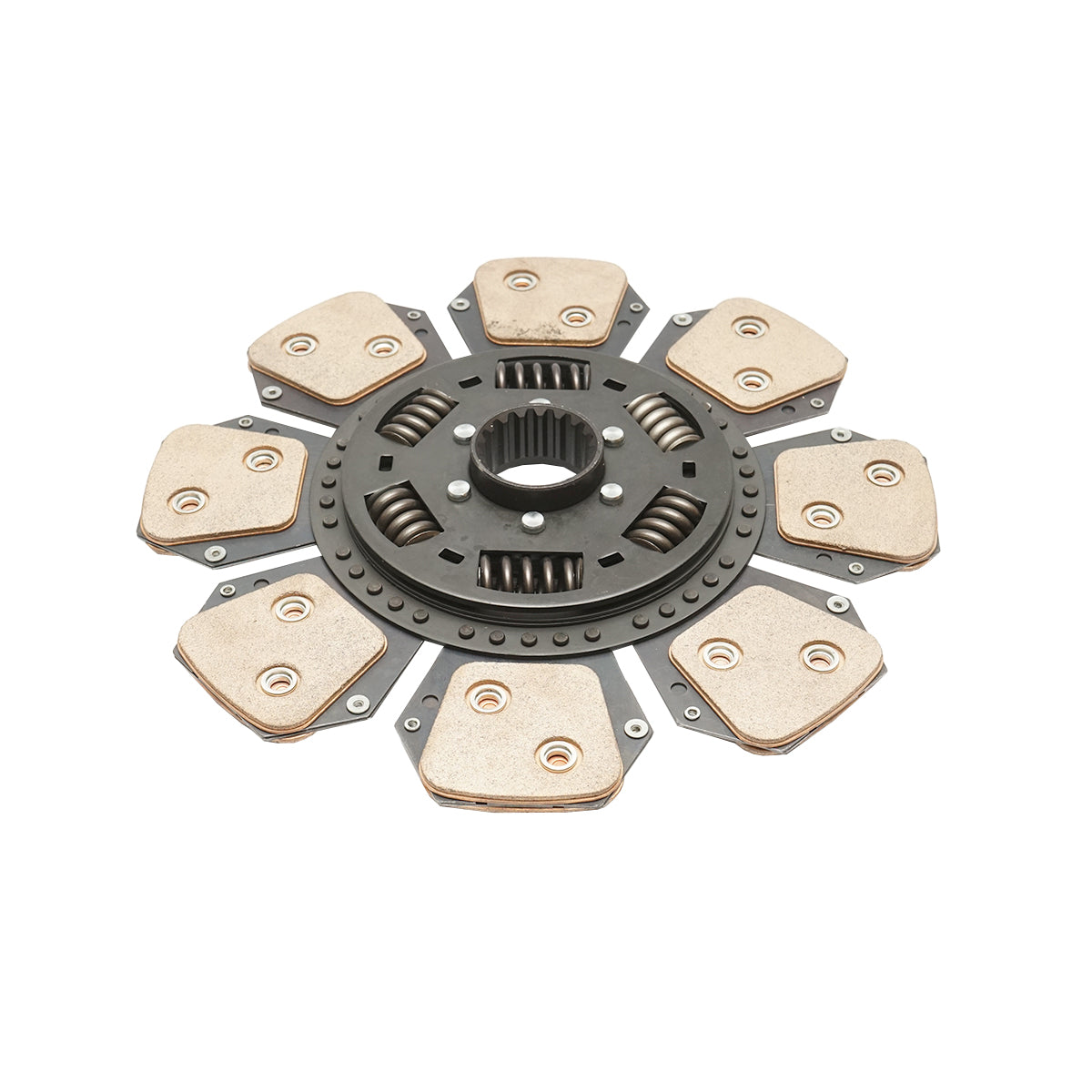 Clutch disc with a diameter of 350mm, inner diameter 1 of 45mm, inner diameter 2 of 50mm, Z=18 for Fiat OEM 5118453