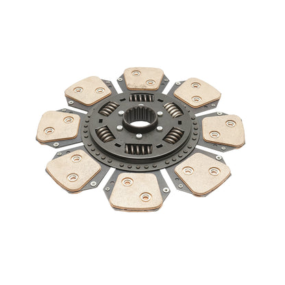 Clutch disc with a diameter of 350mm, inner diameter 1 of 45mm, inner diameter 2 of 50mm, Z=18 for Fiat OEM 5118453