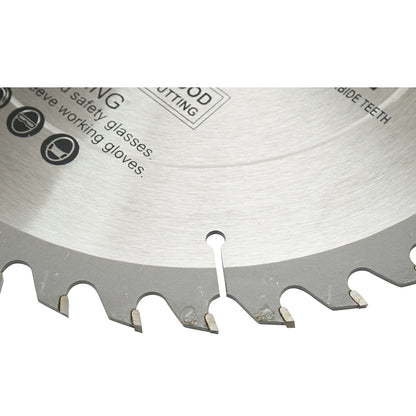 Crownman 250x25.4mm circular saw blade for wood, max speed 6000rpm, 40 teeth, industrial
