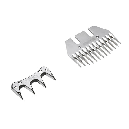 Spare blade for the sheep shearing machine made of treated steel