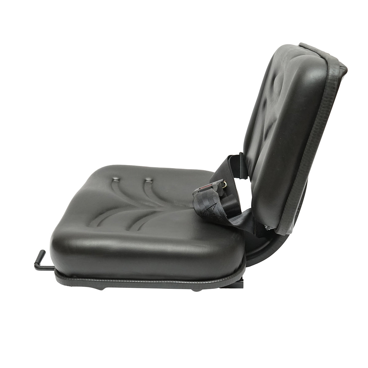 Universal seat with belt for agricultural or industrial machines, forklift