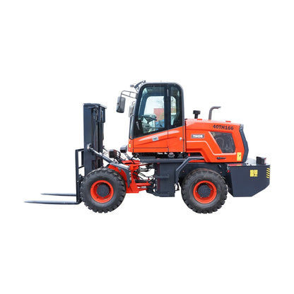 3T diesel forklift for rough terrain, 3m, 40KW, off road