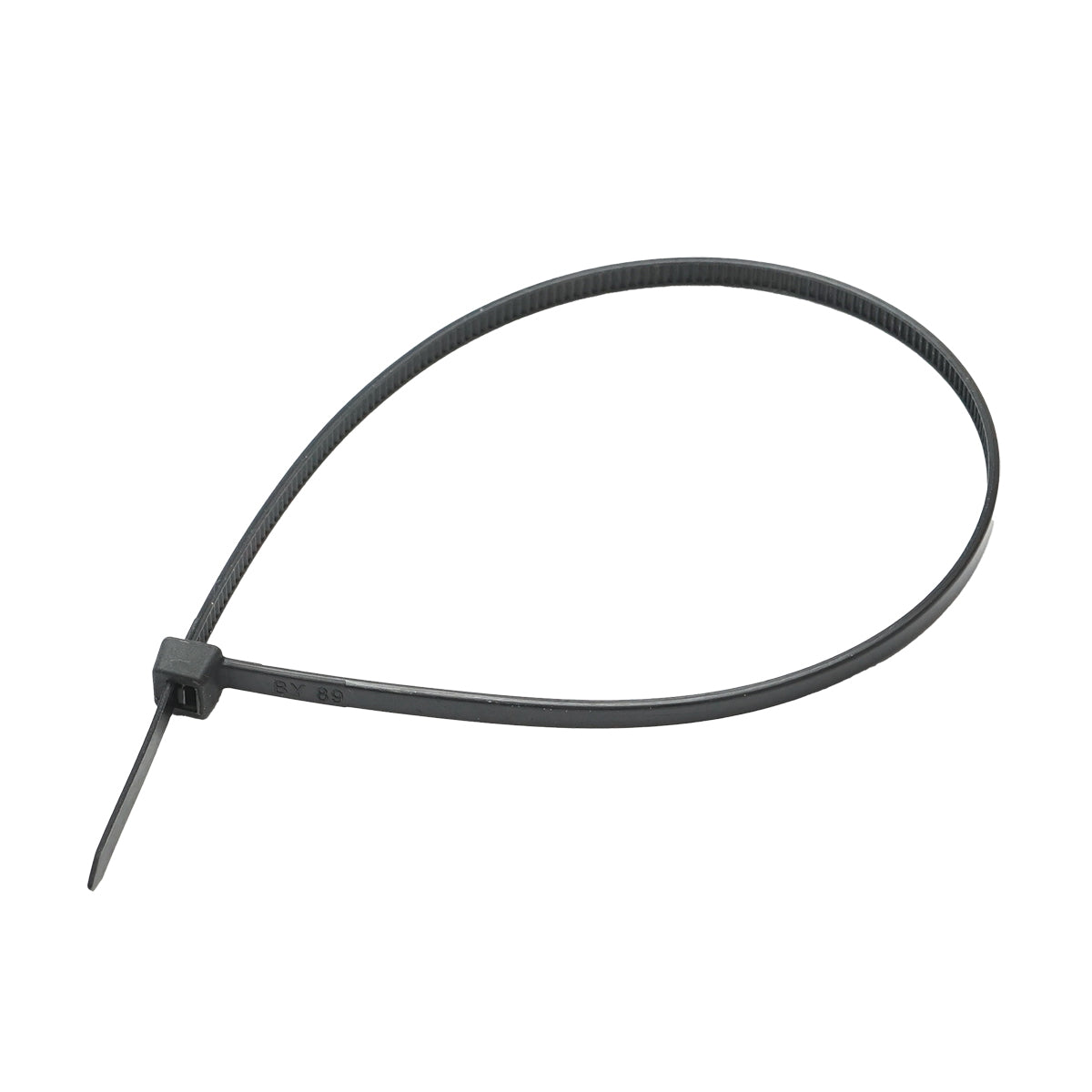 Facet, plastic collar 3.6x250mm, black, set of 100 pieces Breckner Germany