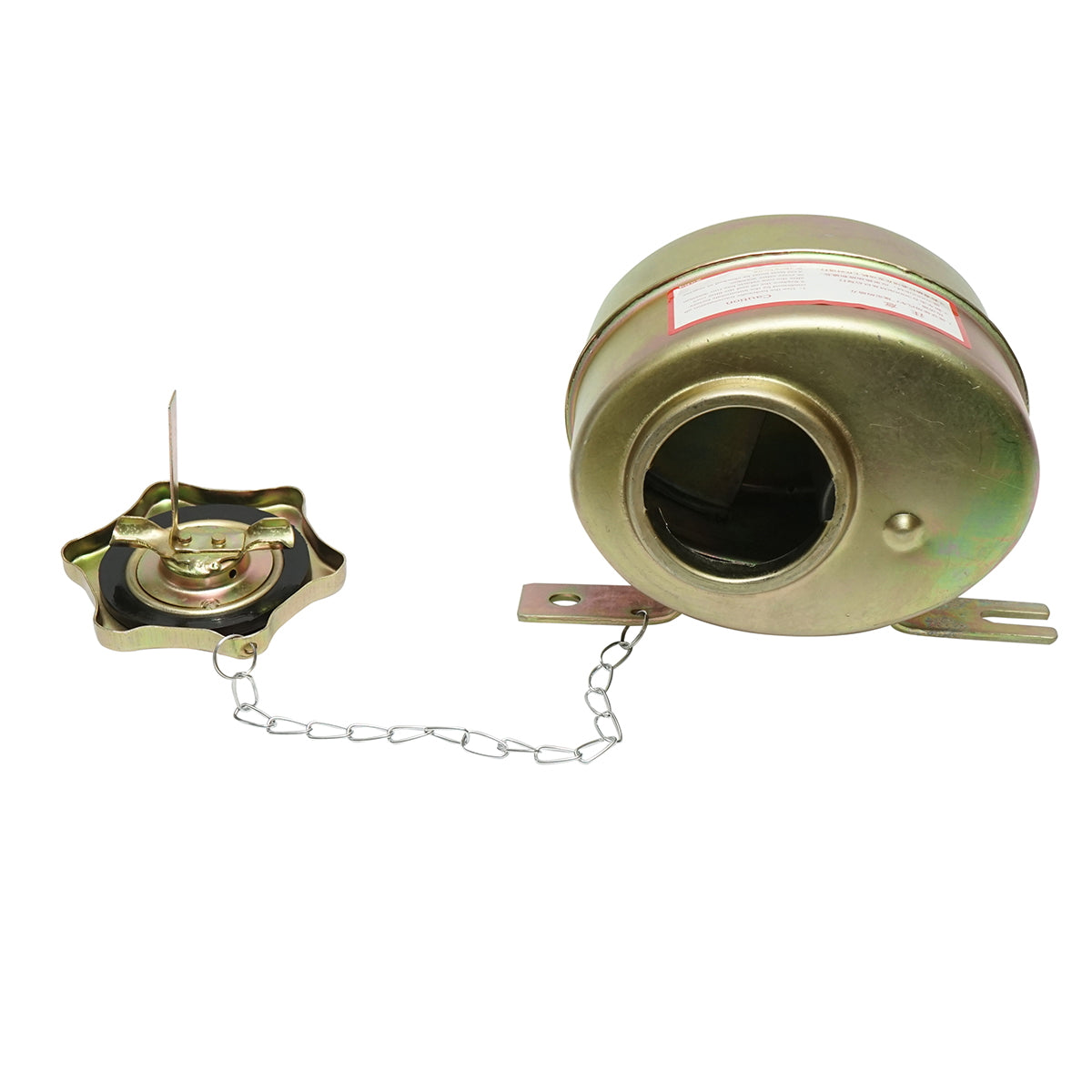 Hydraulic oil decanter filter, metal tank with built-in filter element, M20x1.5 reduction
