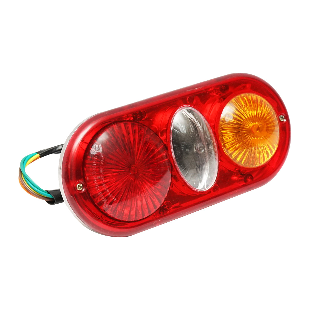 Rear oval stop lamp 3 functions