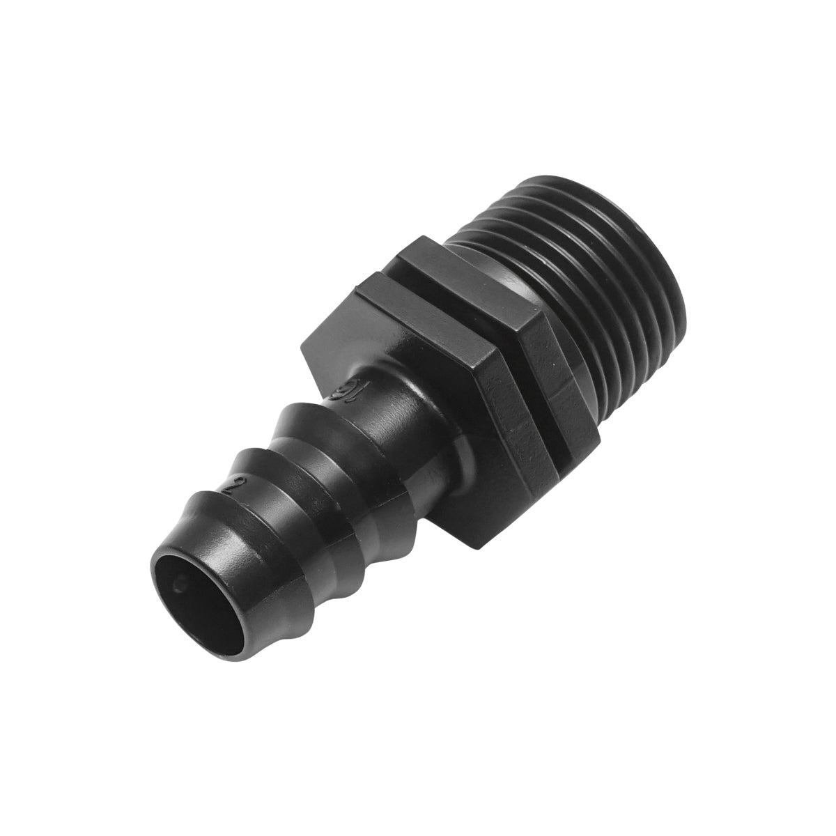 Drip tube connection D16 mm external thread 1/2 for tubing, irrigation hose