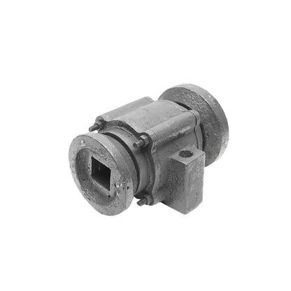 Disc lagar assembled with bearings 32015 and half-shells - 40mm square - hole distance 165mm