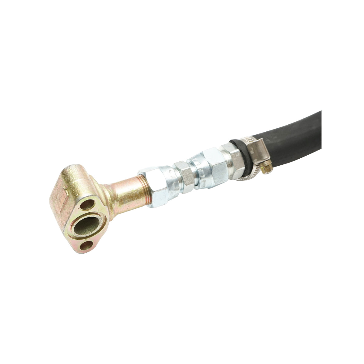 Oil hose 10 bar with resistance 1m ohm, length 103 cm, diameter 16 mm, thickness 4 mm