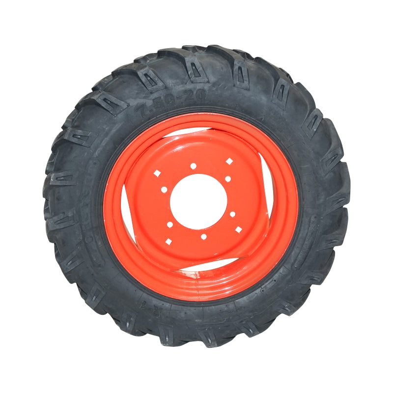 Complete wheel 750/20 8PR R1 with front tread for UTB U-650 tractor