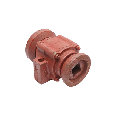 Disc lagar assembled with bearings 32015 and half-shells - 40mm square - hole distance 165mm