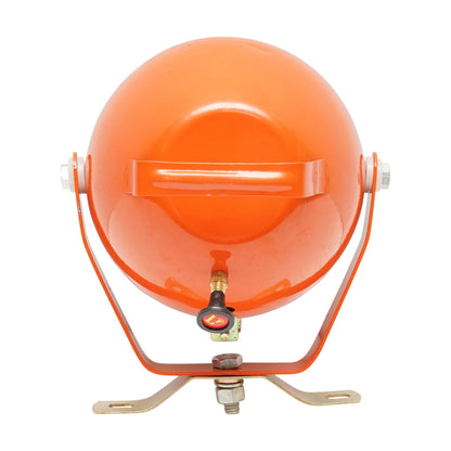 Adjustable orange work lamp, projector with switch for tractor or agricultural machinery 12V Breckner Germany