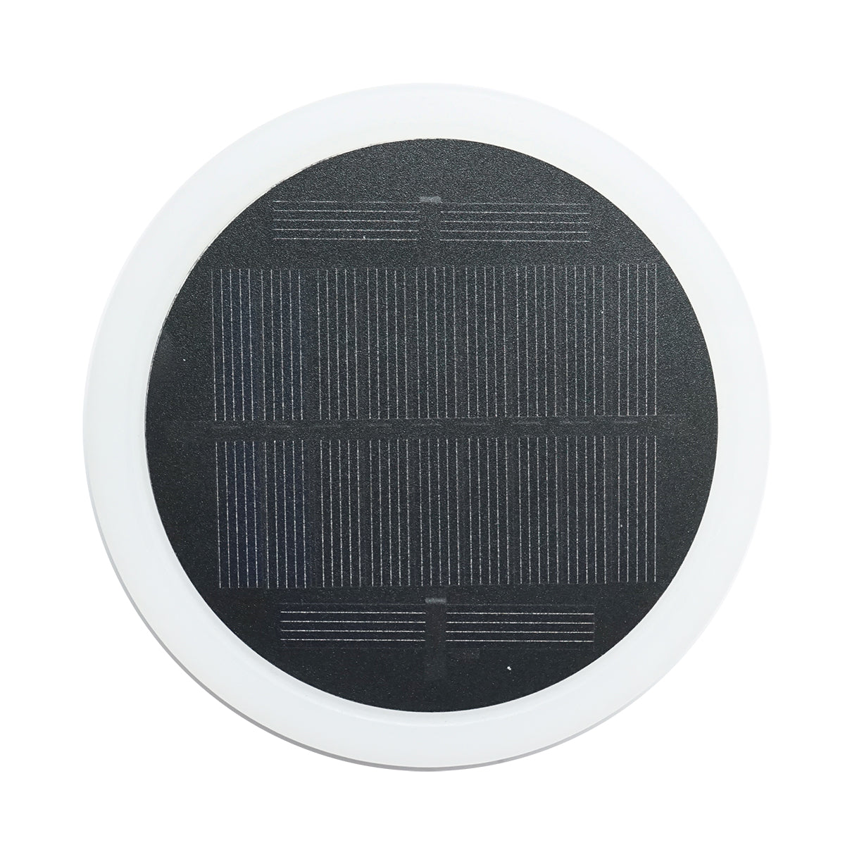 2W LED solar table lamp, 0.7W solar panel, 3.7V 1200mAh battery, USB 5V 1A, white Breckner Germany