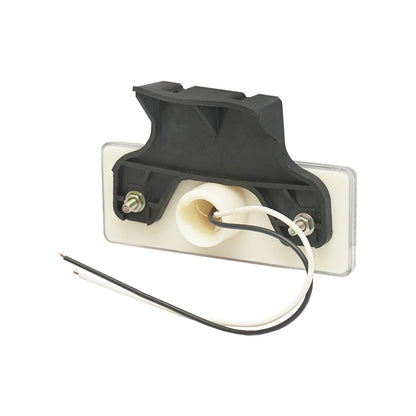 White side marker lamp with 4 SMD LEDs 24V