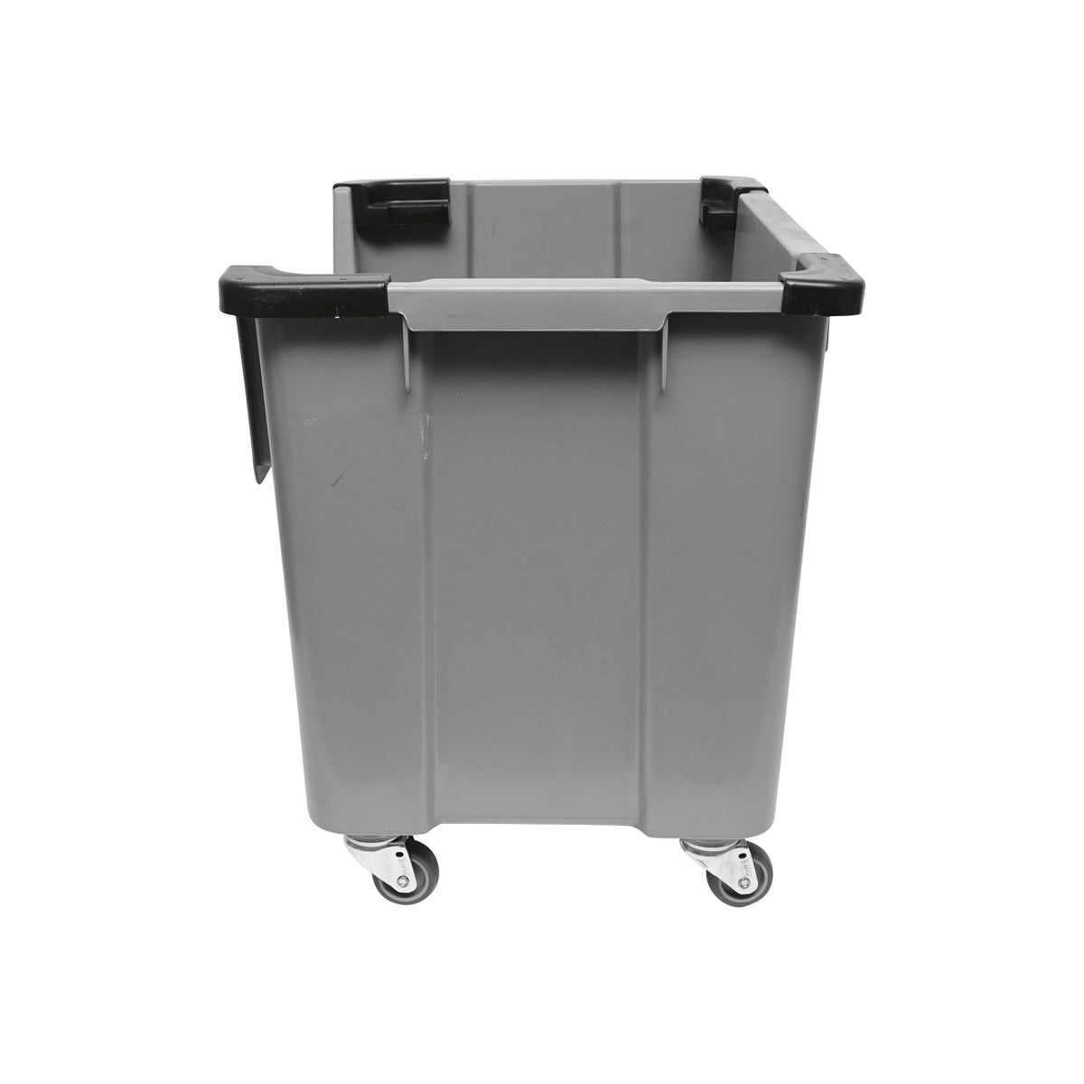 Mega storage box, modular, grey with wheels 530x330x395mm Breckner Germany