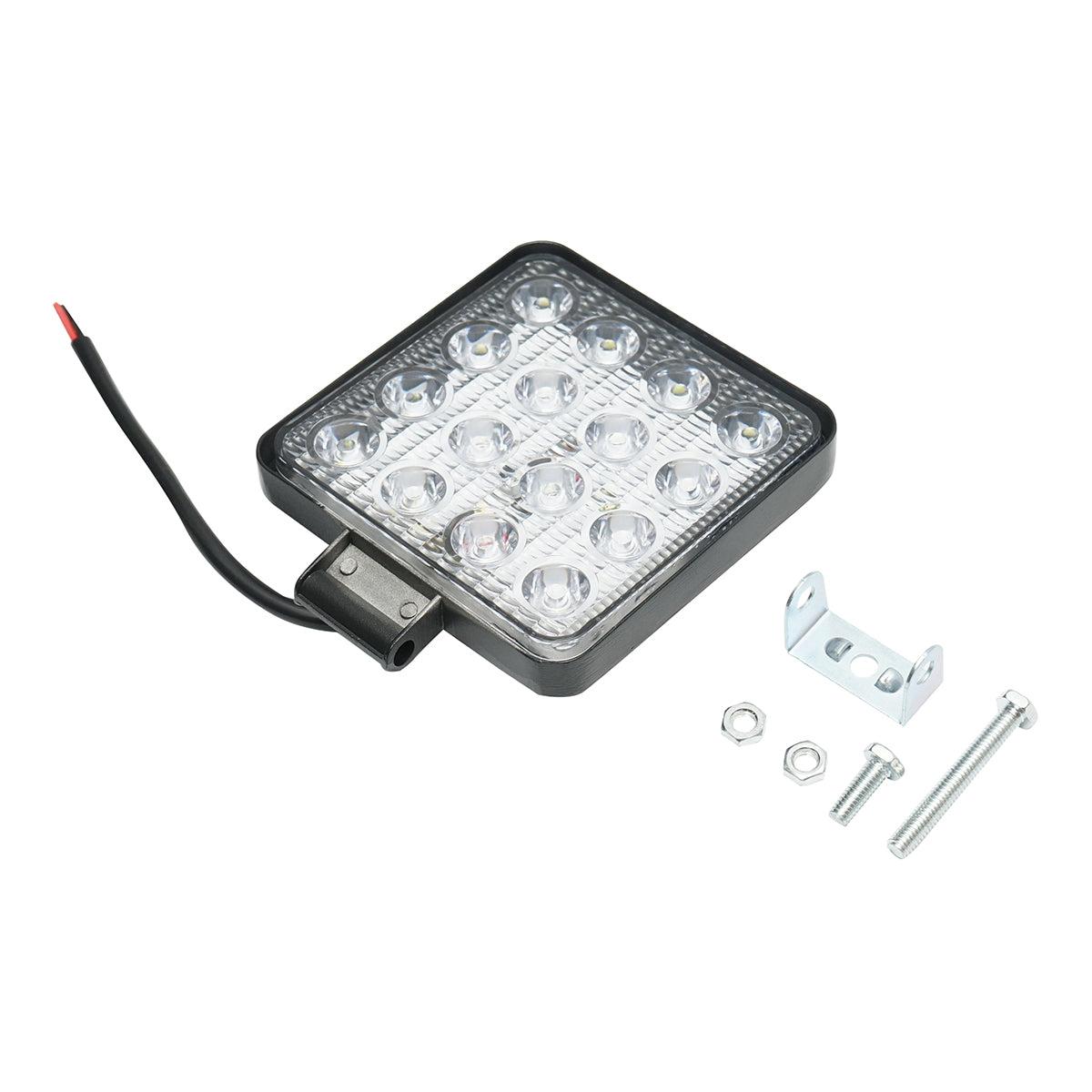 Lamp 16 LEDs 10-60V 48W radiation angle 60 square
