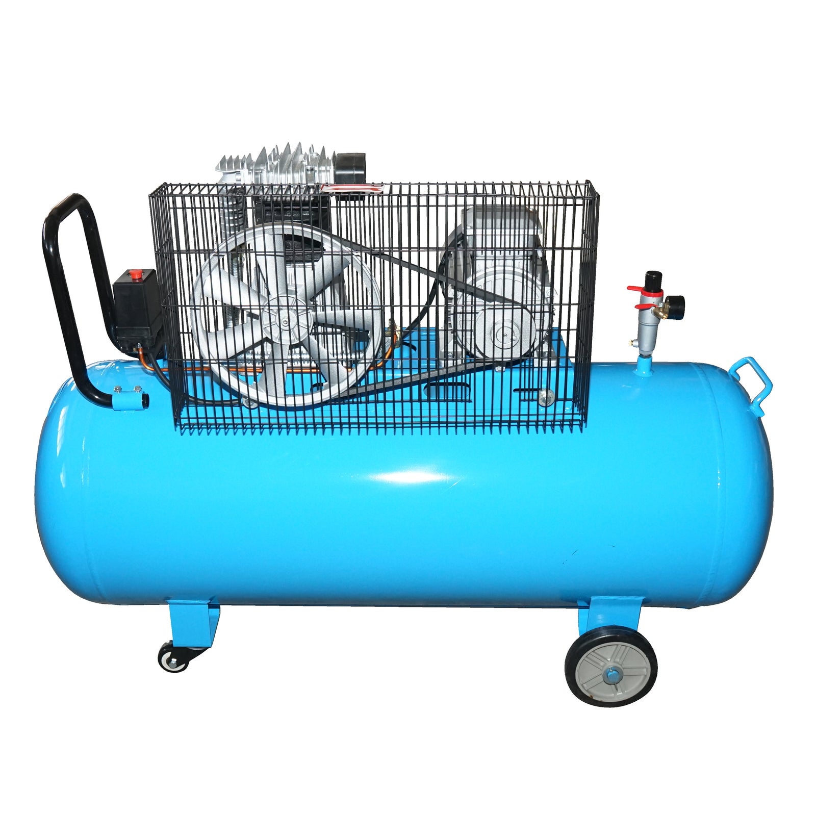 Air compressor 380V, 200L power 3kW/4HP maximum pressure 8 Bar, flow rate 250L/min Breckner Germany