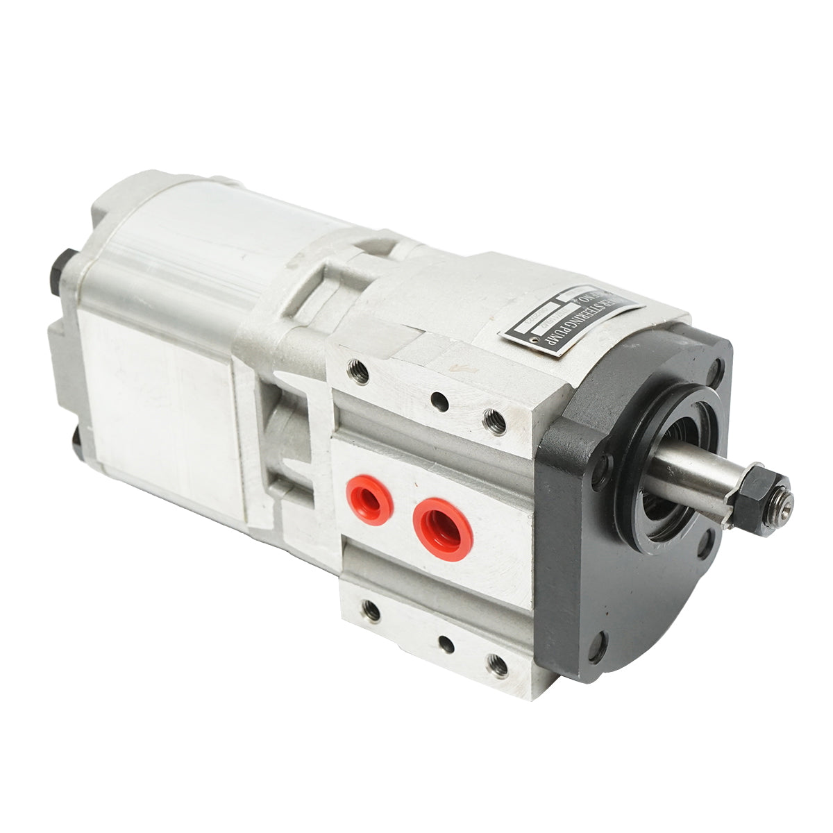 Double hydraulic pump for Massey Ferguson left rotation OEM code 3797116M2