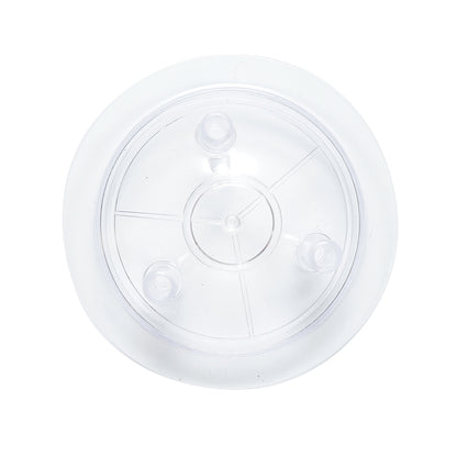 Transparent lid with skirt for 30L drum 3 outlets for cow milking machine Breckner Germany