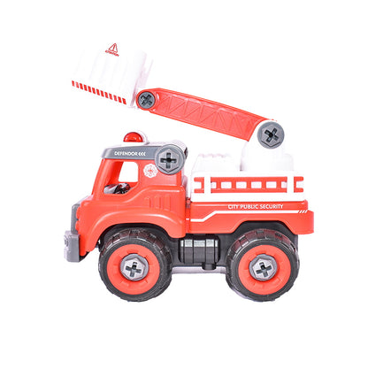 Remote control toy fire truck