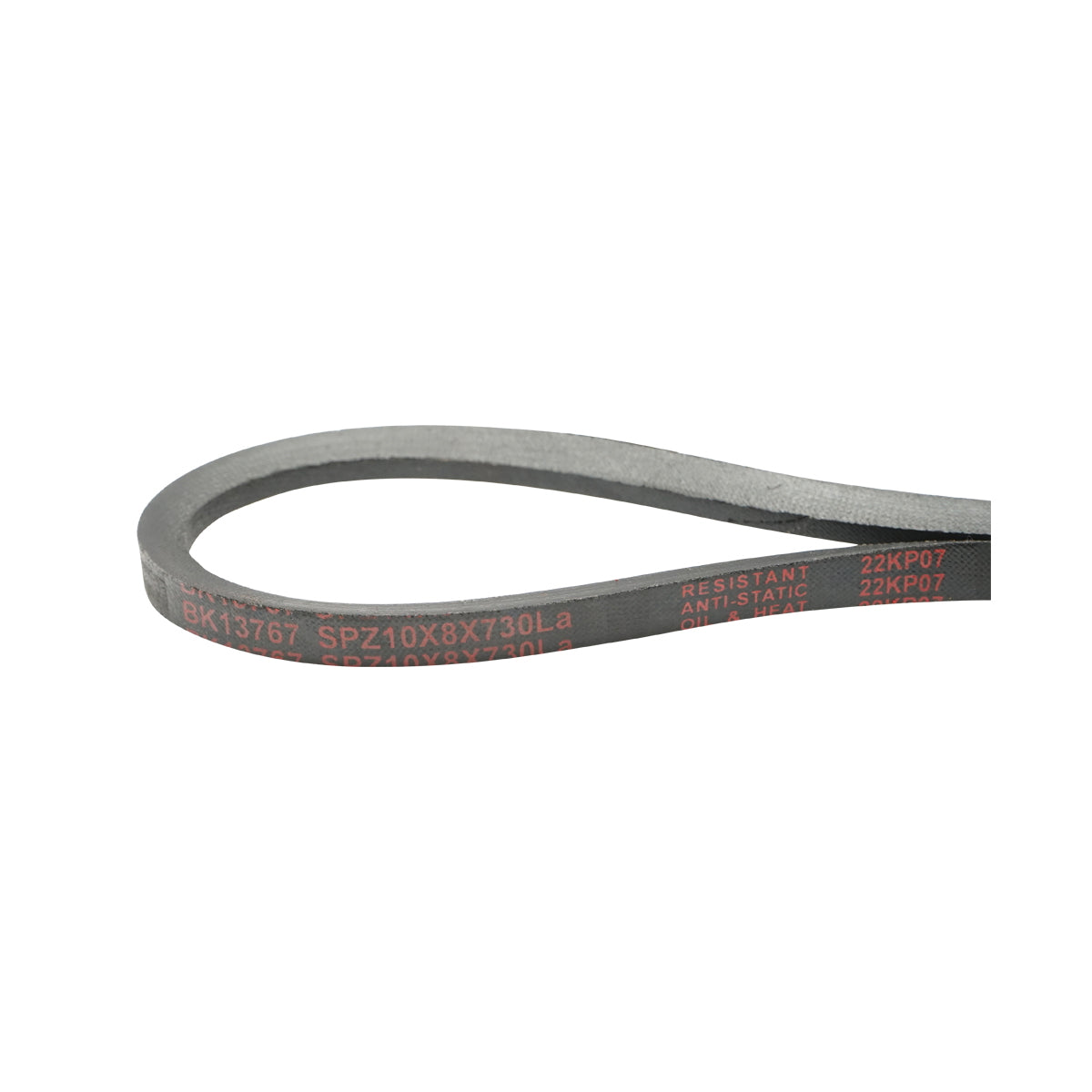 SPZ trapezoidal transmission belt 10x8x730 LA Breckner Germany