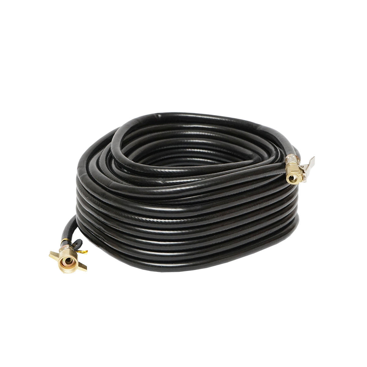 Air compressor hose L 20 m with connection heads for inflating tires