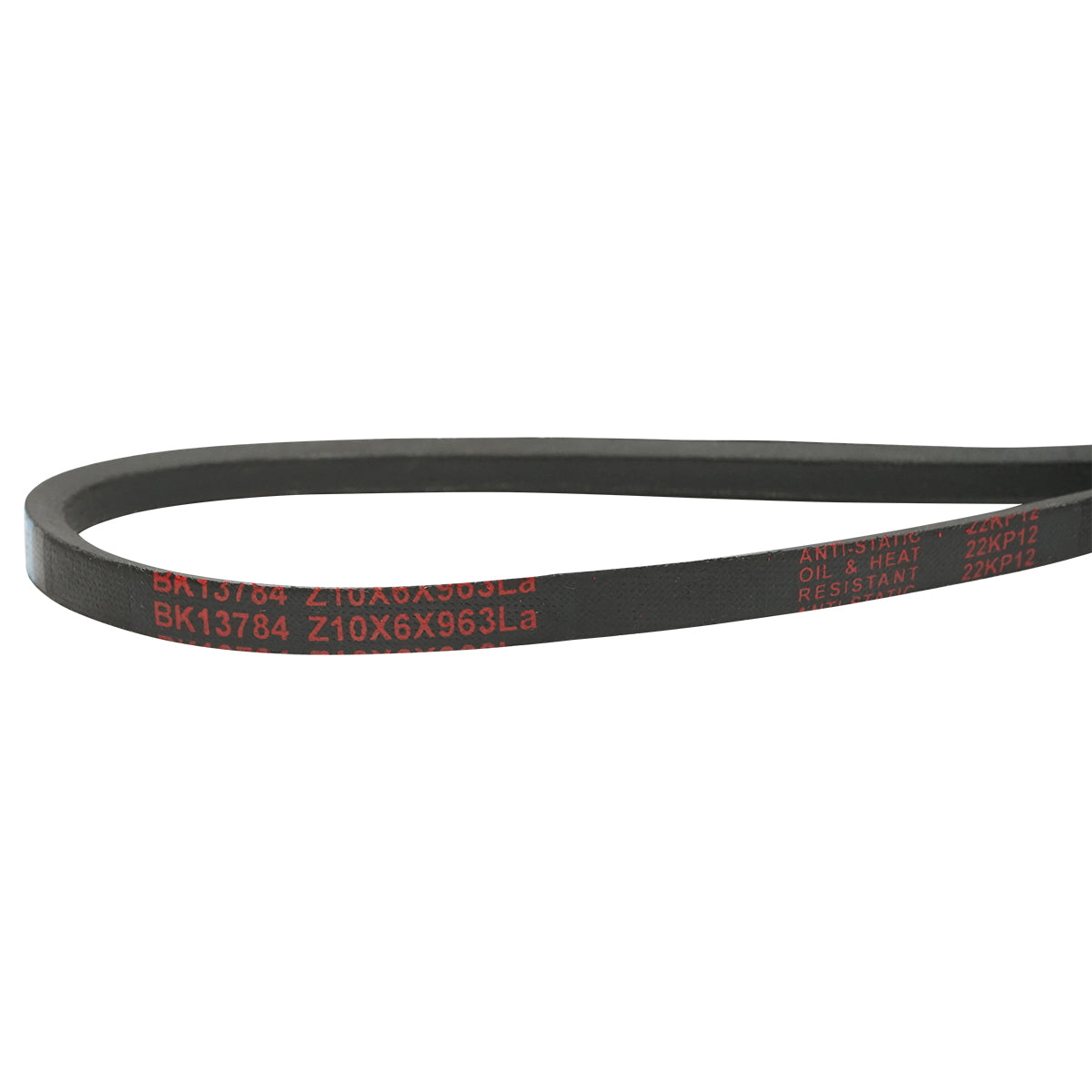 Trapezoidal transmission belt Z 10x6x963 LA