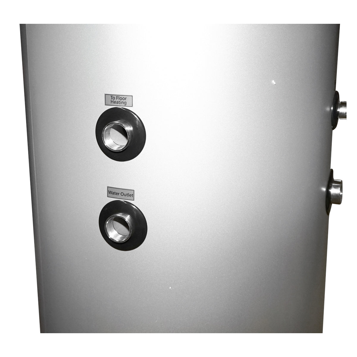 Puffer, hot water boiler 150L pressurized 3KW for heat pumps 470x1470mm SPRSUN