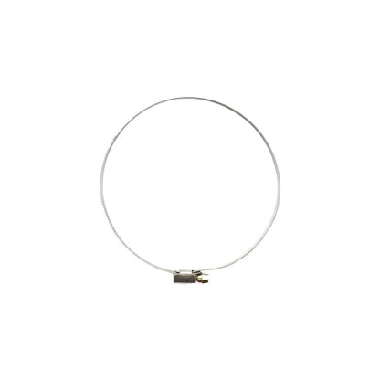 Adjustable stainless steel hose collar 110-130A