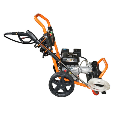 Gas pressure washer 7HP, 220 Bar, flow rate 510l/H with hose and Thor gun