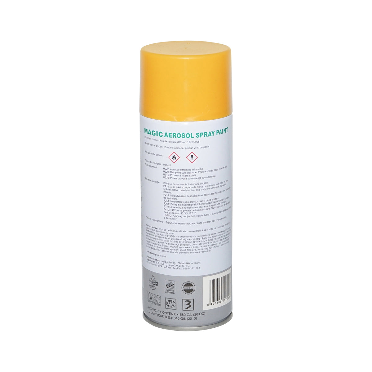 Magic yellow taxi spray paint 440 450 ml