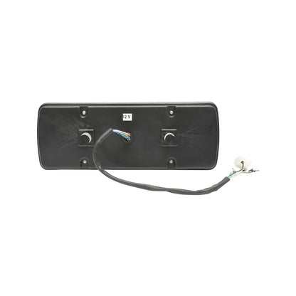 Universal left rear lamp 345x130mm with LED 12V