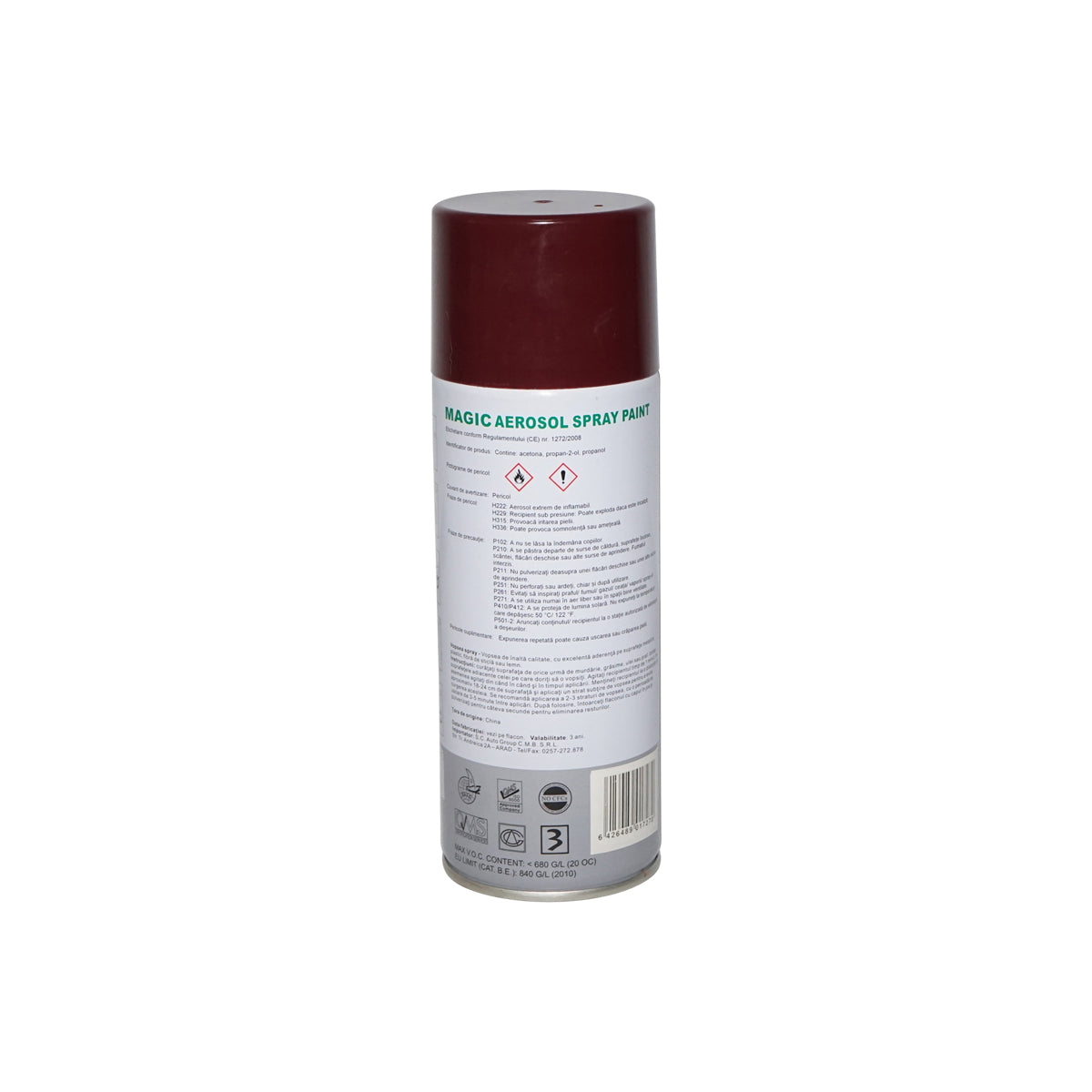 Magic red spray paint 280 450 ml