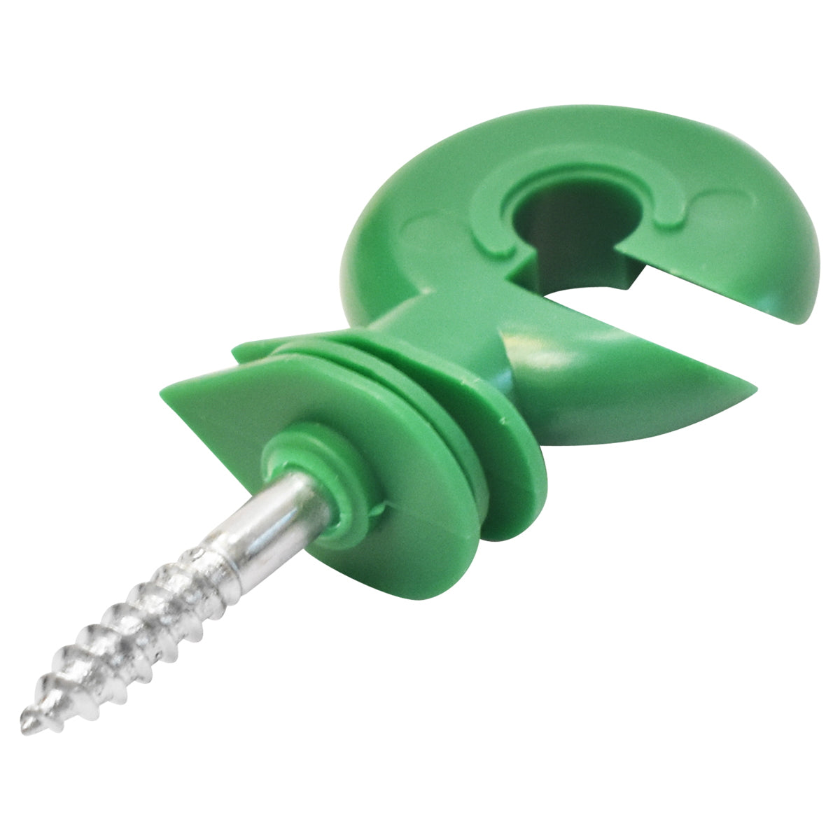 Compact green ring isolator fi 5.2mm 80x35mm electric fence Mezofarm