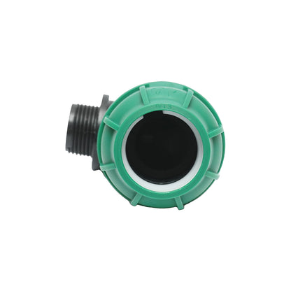 Compression fitting with external thread D40mmx1 inch, PN10 Bar for irrigation systems