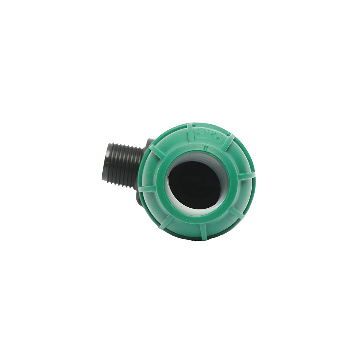 Compression fitting with external thread D25mmx1/2 inch, PN10 Bar for irrigation systems
