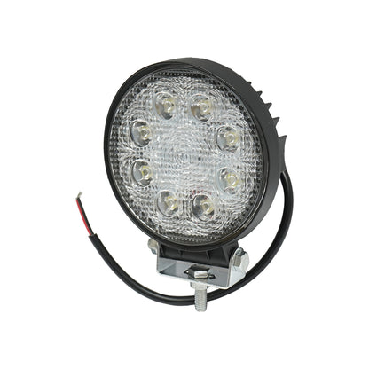 Lamp with 8 LEDs 10-60V 24W radiation angle 60 degrees flood type Breckner Germany