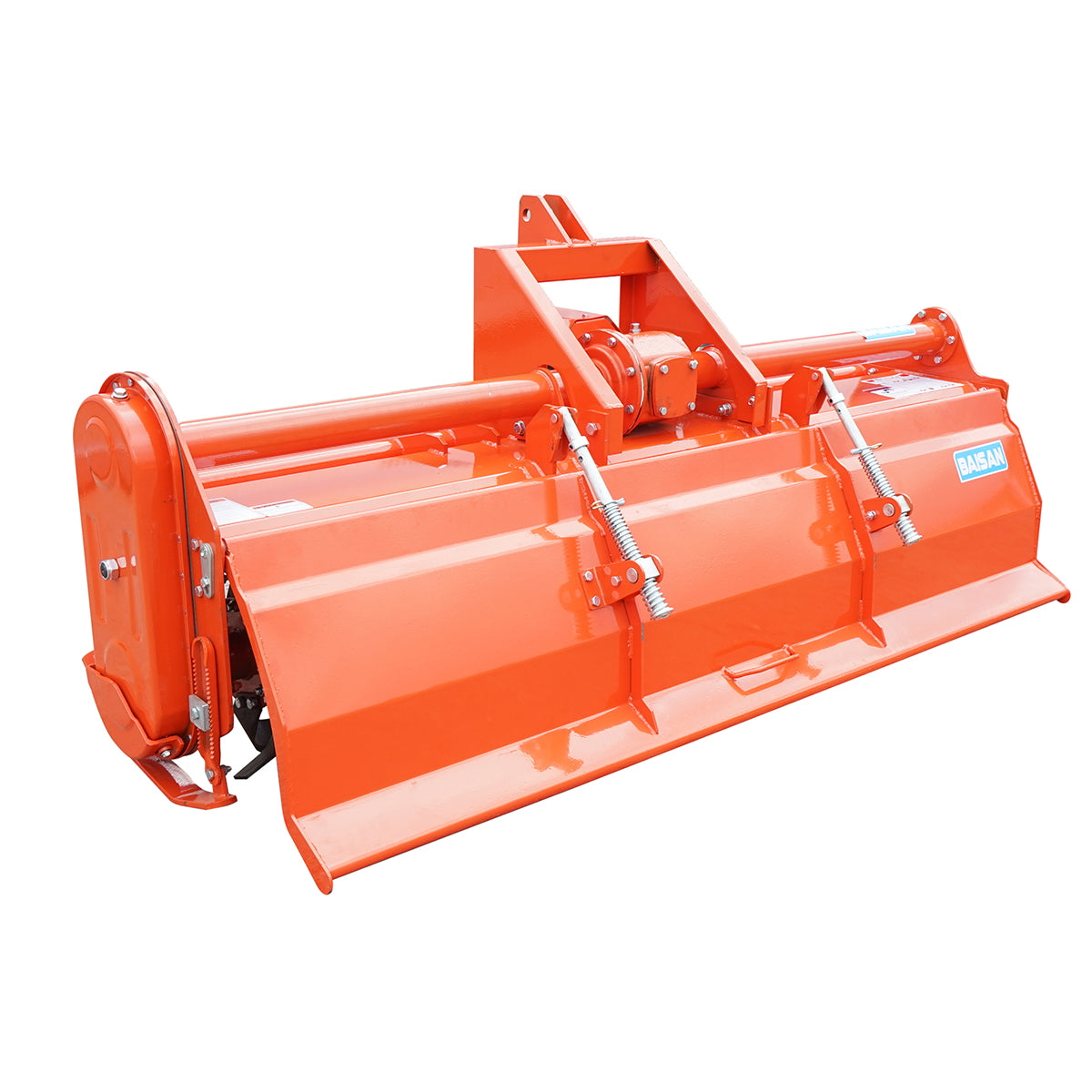 Agricultural tiller with a working width of 240 cm, 60 blades, three-point hitch, including a clutch drive shaft Baisan.