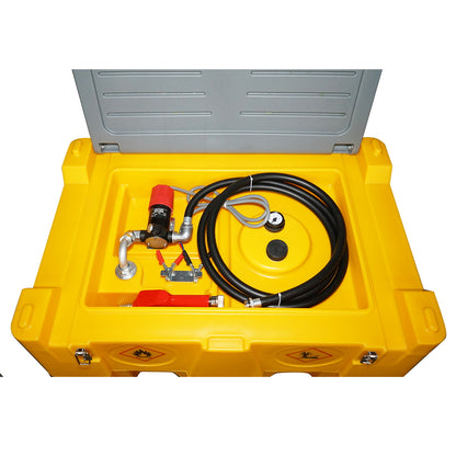 480L diesel tank with 12V/200W transfer system, flow rate 60L/min, Breckner Germany