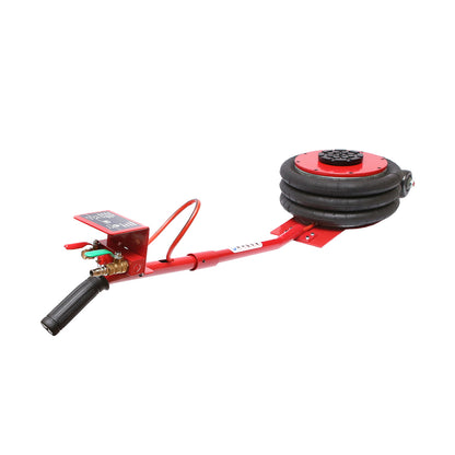 Professional pneumatic jack 145-400mm with air cushion, working pressure 8-12Bar. Maximum load 5T Breckner Germany
