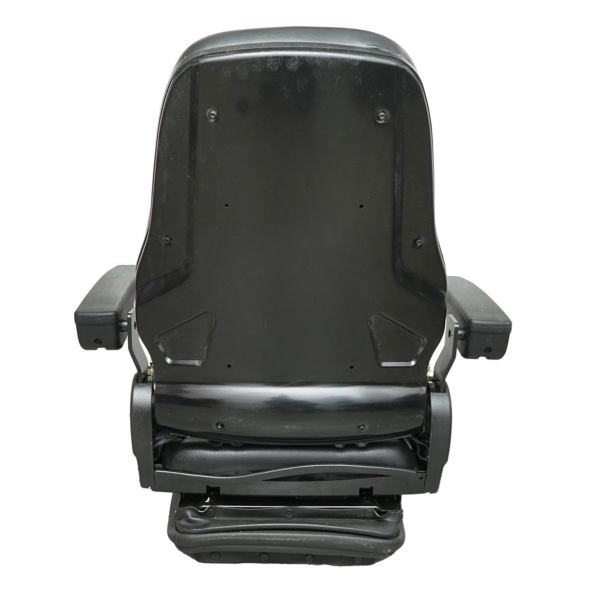 Universal adjustable chair for weight 50-130kg, armrests and backrest reclining 55-89° for tractor, agricultural machinery, industrial, forklift